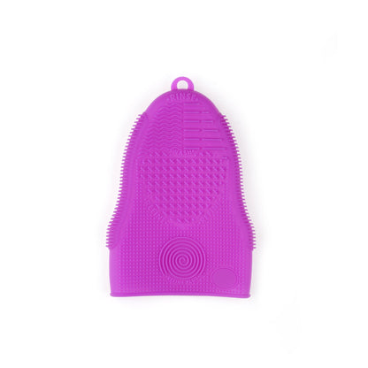 Fingerless Glove - Makeup Brush Cleaner - Purple